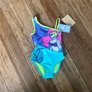 Disney Store Ariel Swimsuit NWT 4